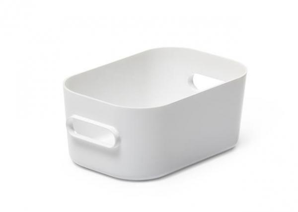 Úložný box, plastový, 0,6 l, SMARTSTORE "Compact XS", biely 1