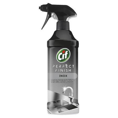Odmasťovač, sprej, 435 ml, CIF "Perfect Finish", nerez