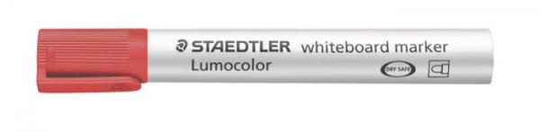 Popisovač na tabule, 2 mm, kužeľový hrot, STAEDTLER "Lumocolor 351", červený