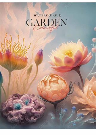 Zošit, A5, linajkový, 80 listov, SHKOLYARYK "Garden", mix farieb