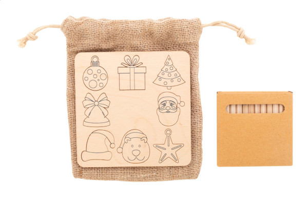 Ravya hra na vyfarbenie na prispôsobenie vianočných tvarov 1