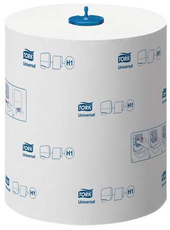 Papierové utierky, kotúčové, extra dlhé, 1-vrstvové, H1 systém, Universal, TORK "Matic®", 1