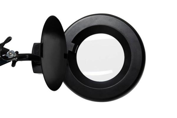 Stolová lampa, LED, lupa, MAUL "Viso", čierna 5