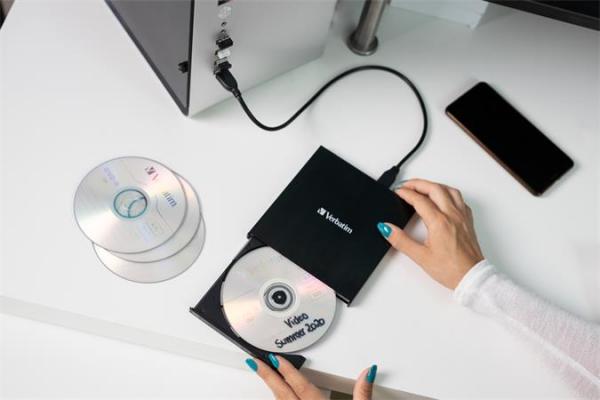 CD/DVD zapisovačka, USB 2.0, externá, VERBATIM 3