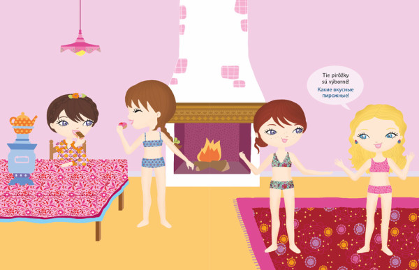 Šaty pre LENU – Kniha samolepiek 2