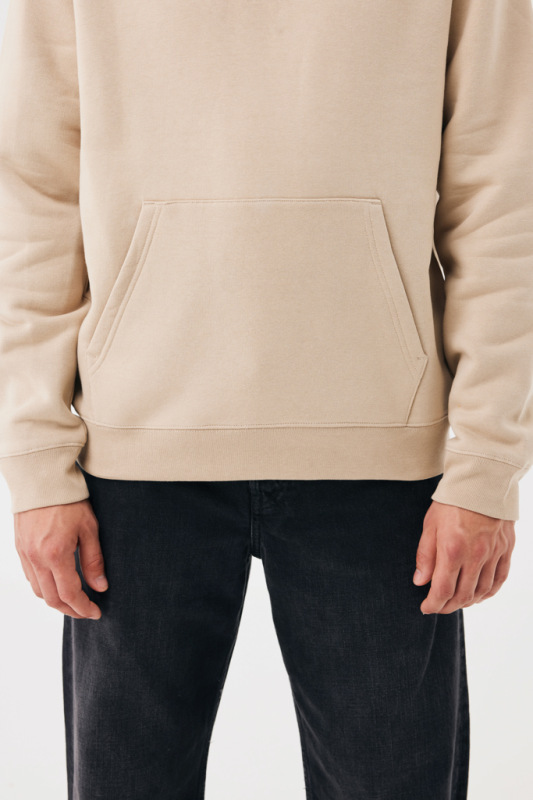 IQONIQ Joshua Unisex mikina s kapucňou z rec. bavlny desert XL 10