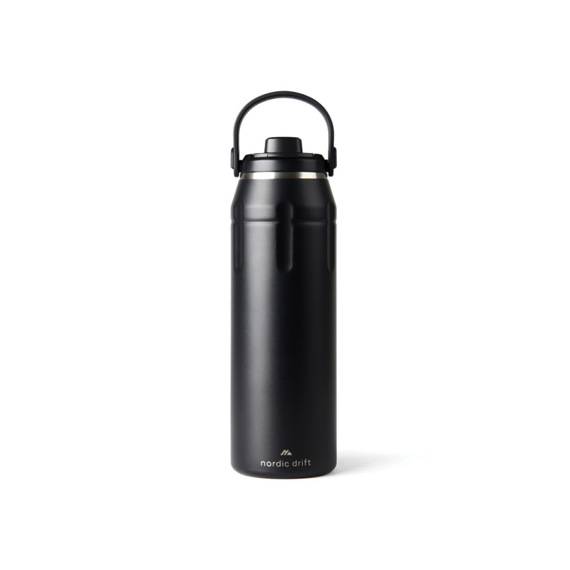 Nordic Drift Trail RCS Izolovaná športová fľaša 940 ml čierna 1
