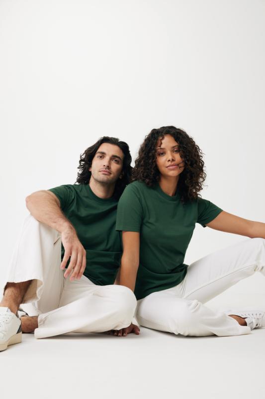 Ľahké tričko IQONIQ Sierra z recykl. bavlny forest green L 6