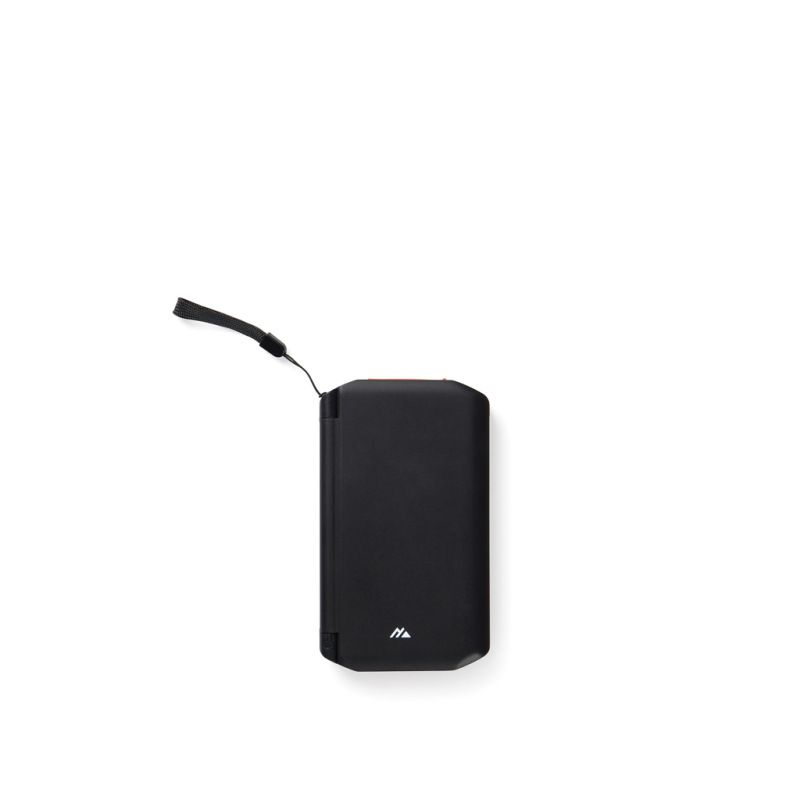 Nordic Drift Titan solárna powerbanka 10 000 mAh s 3 panelmi čierna 1