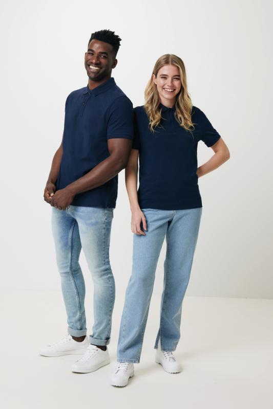 Polo tričko IQONIQ Yosemite z recykl. bavlny námornícka modrá XXL 5