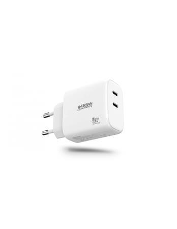 Sieťová nabíjačka, 2xUSB-C (20W+45W), URBAN FACTORY 2