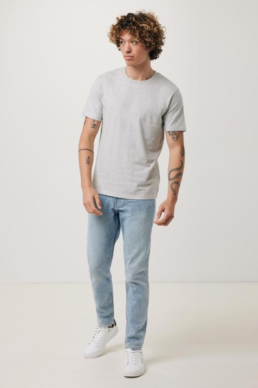 Tričko IQONIQ Brett z recykl. bavlny light heather grey L 4