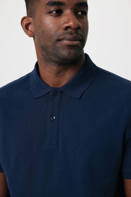 Polo tričko IQONIQ Yosemite z recykl. bavlny námornícka modrá XS 13