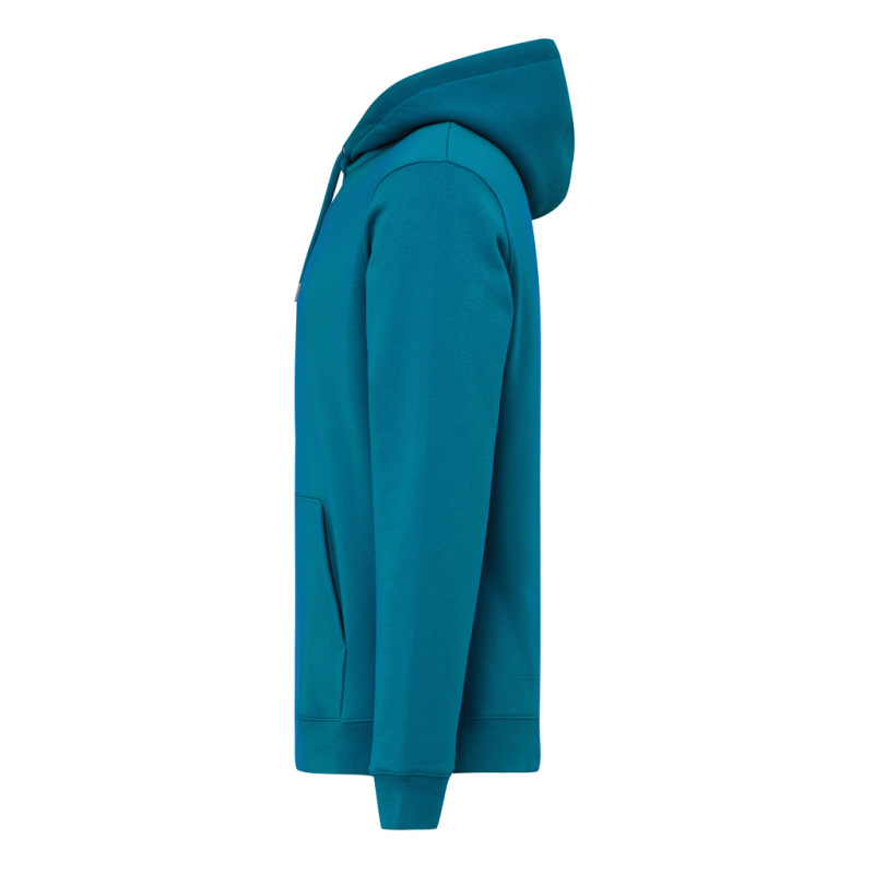 IQONIQ Joshua Unisex mikina s kapucňou z rec. bavlny dark teal XXXL 2