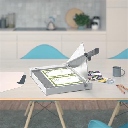 Rezačka, páková, A4, 8 listov, LEITZ "Precision Home A4" 6