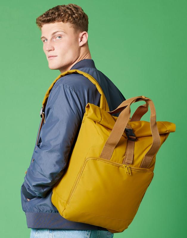 Recyklovaný ruksak Twin Handle Roll-Top Laptop 1