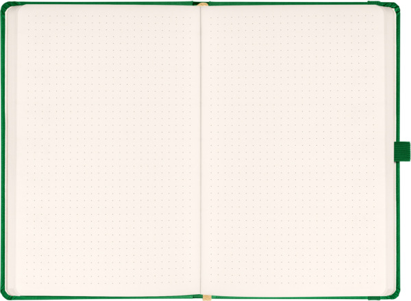 NOTIQUE Notes Aprint, zelený, bodkovaný, 15 x 21 cm 1
