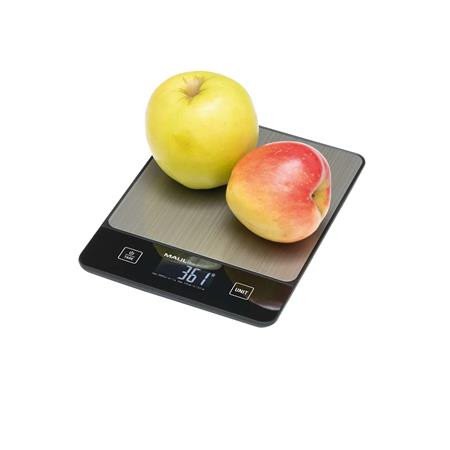 Váha na listy, digitálna, nosnosť 5 kg, MAUL "Libra", čierna 2