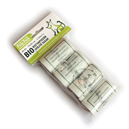 . Sáčky na psie exkrementy, biologicky rozložiteľné, 11x30 cm