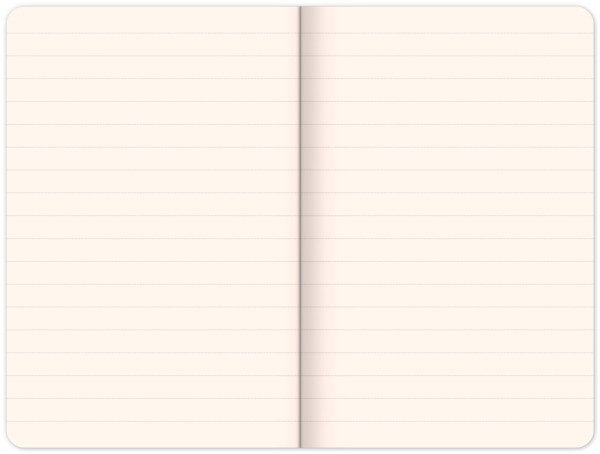 NOTIQUE Notes Piggie Mini, linajkovaný, 9 x 13 cm 1