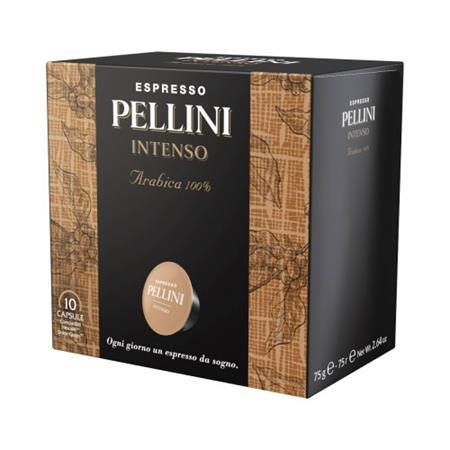 Kávové kapsuly, do kávovarov Dolce Gusto, 10 ks, PELLINI "Intenso" 1