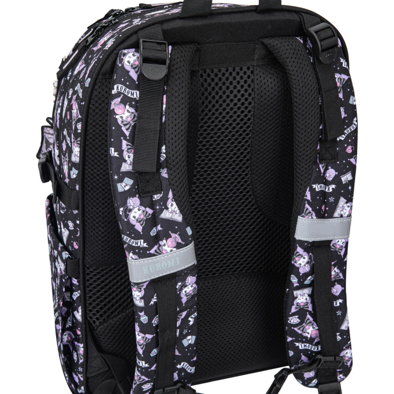 BAAGL Školský batoh Skate Kuromi Black GRS 8