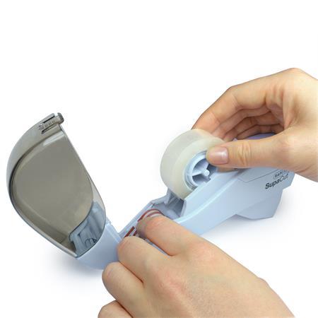 RAPESCO Dispenzor na lepiacu pásku, Rapesco „SupaCut”, svetlomodrý 3