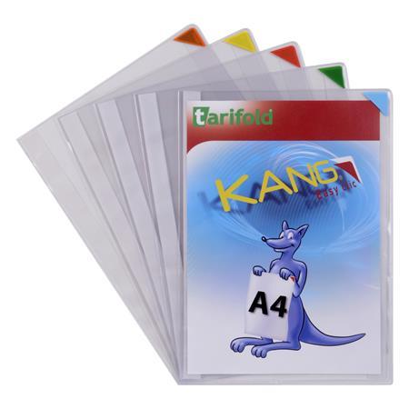 TARIFOLD Samolepiace prezentačné vrecko, A4, s magnetickým rohom, mix farieb 1