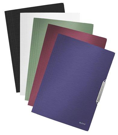 Doska s gumičkou, PP, A4, LEITZ "Style",saténovo čierna 5