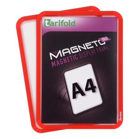 Magnetické vrecko, A4, TARIFOLD "Magneto Solo", červená 1