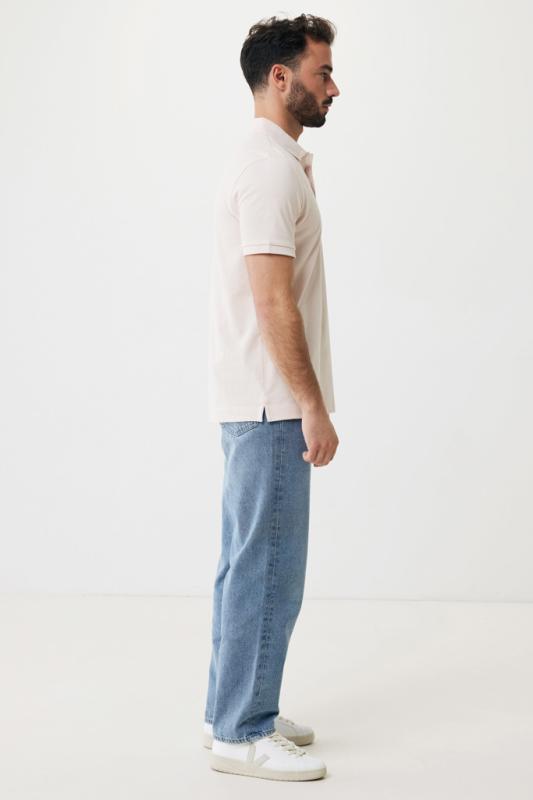 Polo tričko IQONIQ Yosemite z recykl. bavlny cloud pink XL 13