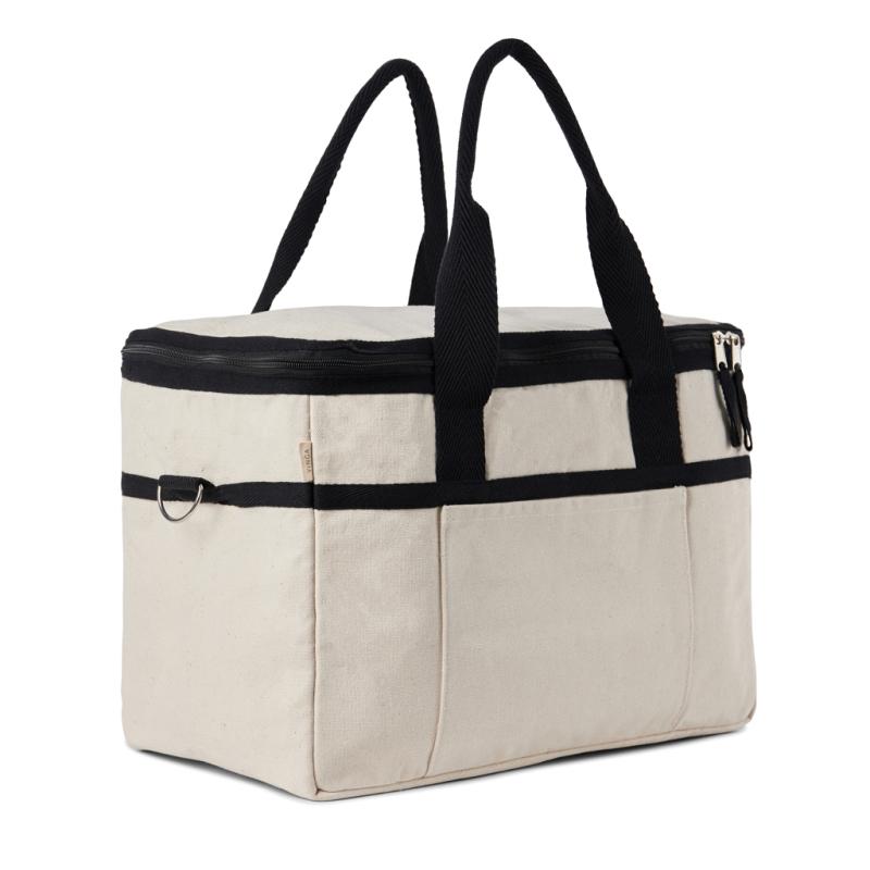 Chladiaci kôš VINGA Volonne z recykl. canvas AWARE™ off white 3