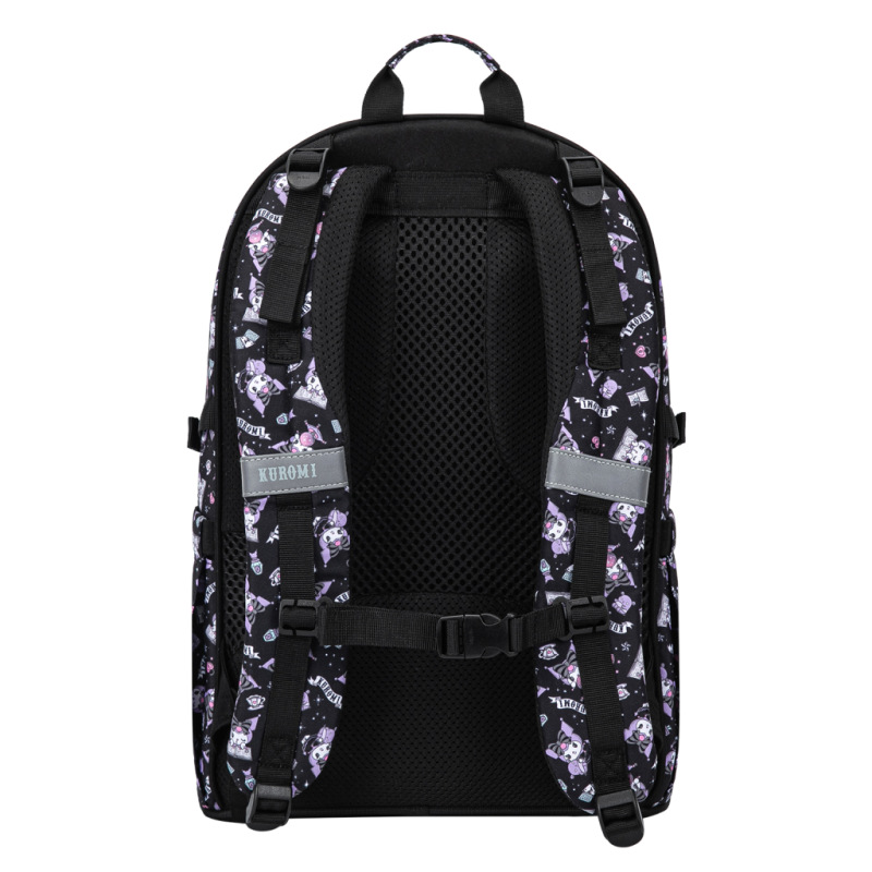 BAAGL Školský batoh Skate Kuromi Black GRS 3