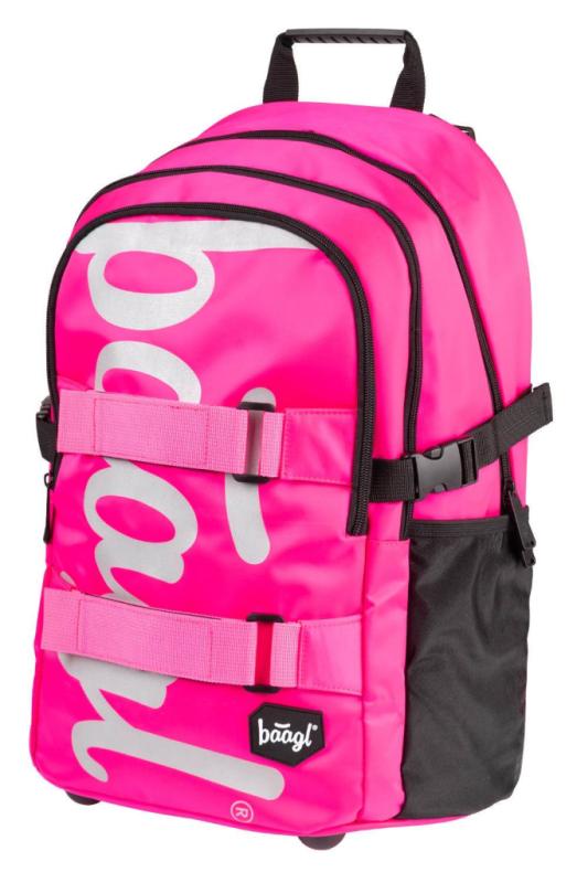 BAAGL SET 3 Skate Pink: batoh, penál, sáček 1