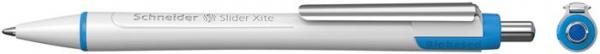 Guľôčkové pero, 0,7 mm, stláčací mechanizmus, SCHNEIDER "Slider Xite", modré 1