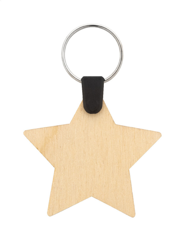 Fjerny Creative vlastný vianočný prívesok na kľúče, hviezda 4