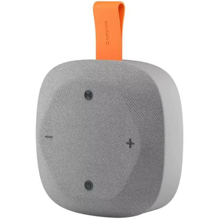 Reproduktor, prenosný, Bluetooth 5.3, CANYON „Hexagon 10“, sivooranžový