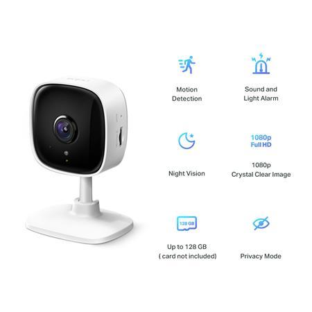 Bezpečnostná kamera, Wi-Fi bezdrôtová sieť, vnútorná, nočné videnie, TP-LINK "Tapo C110" 3