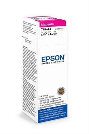 EPSON L100/200mfp červená náplň, 70 ml
