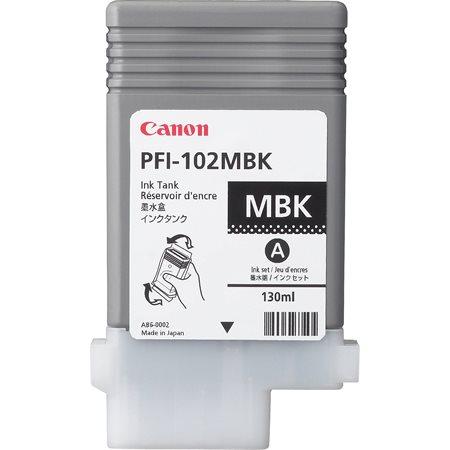 CANON IPF 500/600/700 matná, čierna náplň, 130ml 1