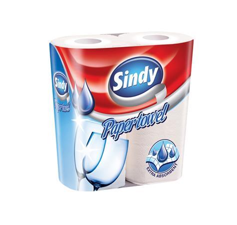 . Kuchynské utierky "Sindy", dvojvrstvové, 2 ks/bal