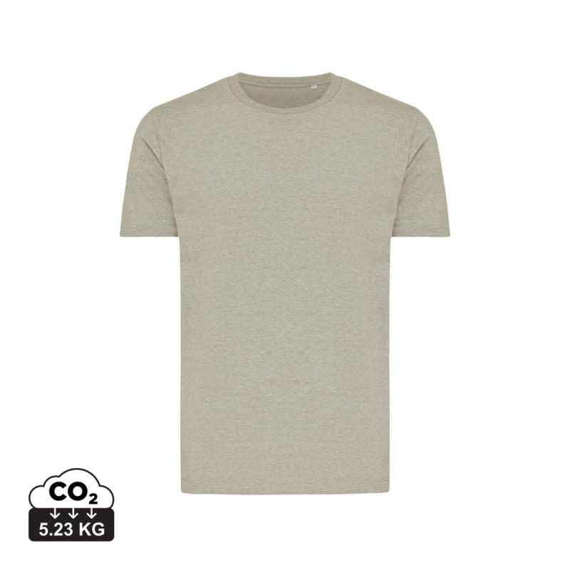 Tričko IQONIQ Brett z recykl. bavlny light heather green XXXL 1