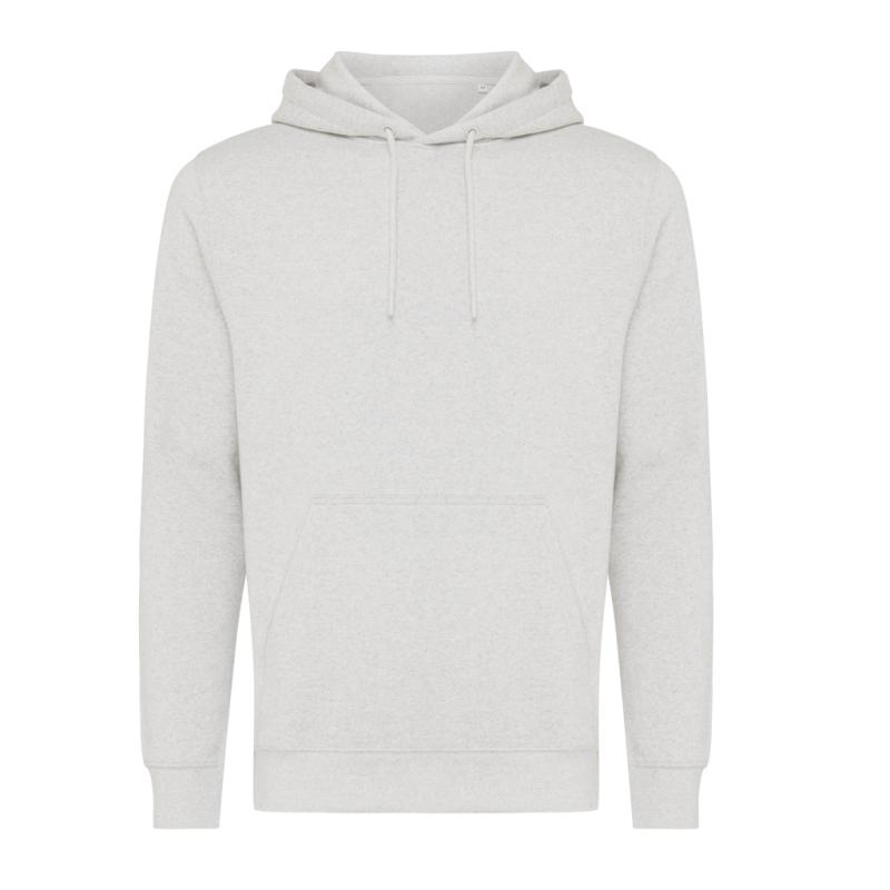 Ľahká mikina s kapucňou IQONIQ Rila z recykl. bavlny light heather grey S 1
