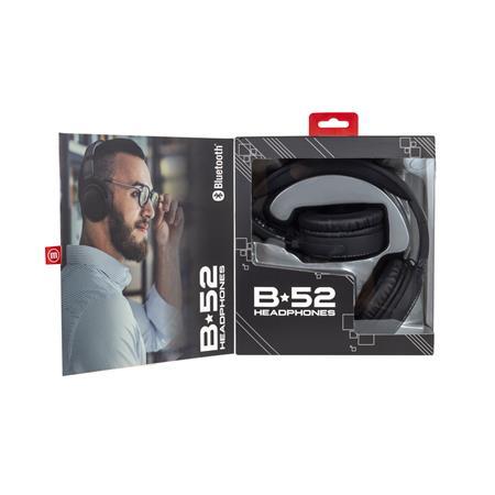 Náhlavné slúchadlá, bezdrôtové, Bluetooth, s mikrofónom, MAXELL "B-52", čierna 3