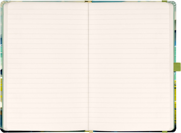 NOTIQUE Notes Maľba, linajkovaný, 13 x 21 cm 1