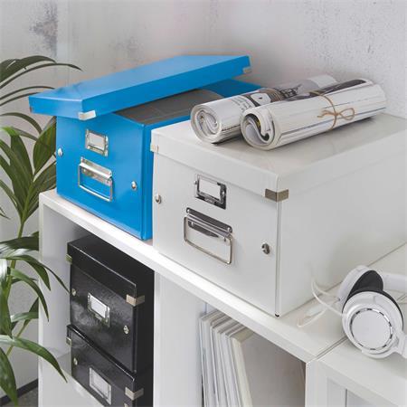 Odkladací box, A4, LEITZ "Click&Store", modrá 3