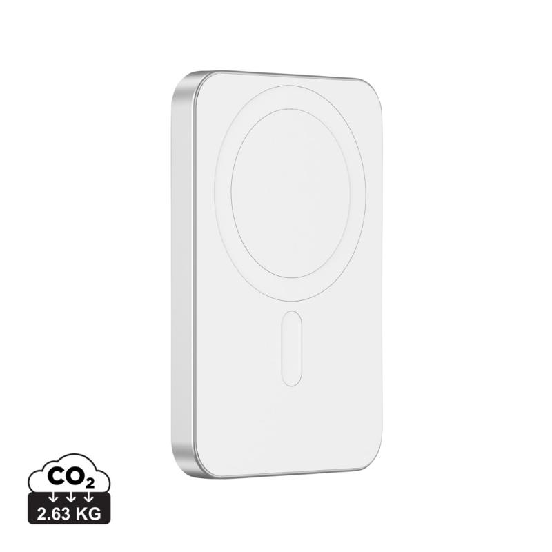 Powerbanka 5000mAh Urban Vitamin Richmond z RCS alu a plastu strieborná