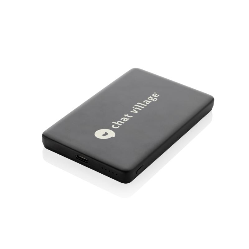 Magnetická powerbanka Orion 5000mAh 5W z RCS hliníka čierna 8