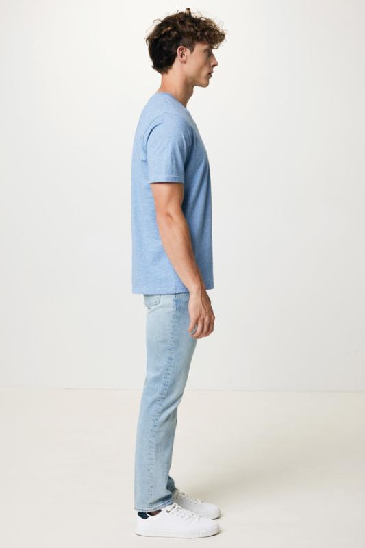 Ľahké tričko IQONIQ Sierra z recykl. bavlny light heather blue XXS 9