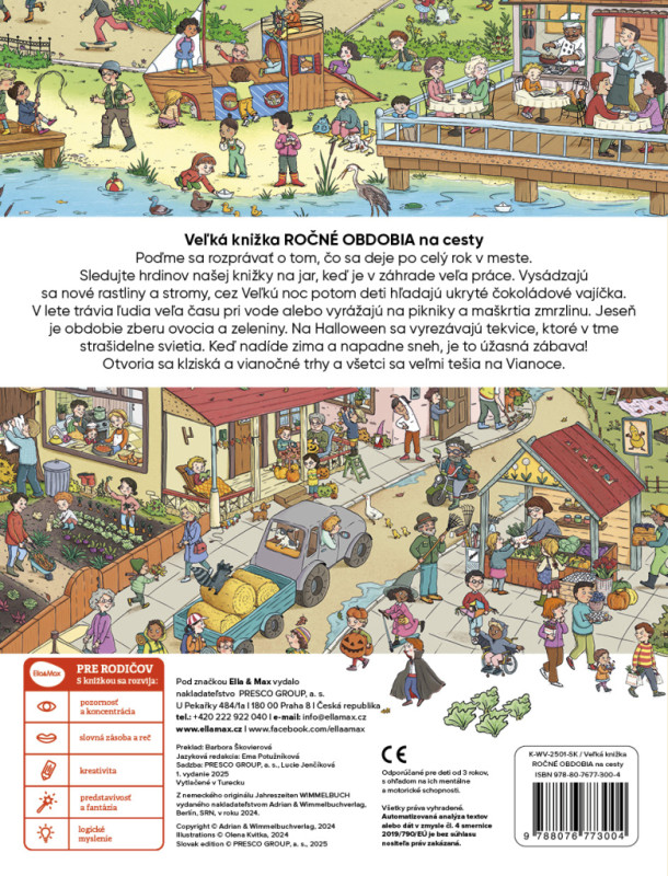 Na cesty – Veľká knižka ROČNÉ OBDOBIA 4